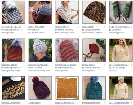 Ravelry fiber arts site