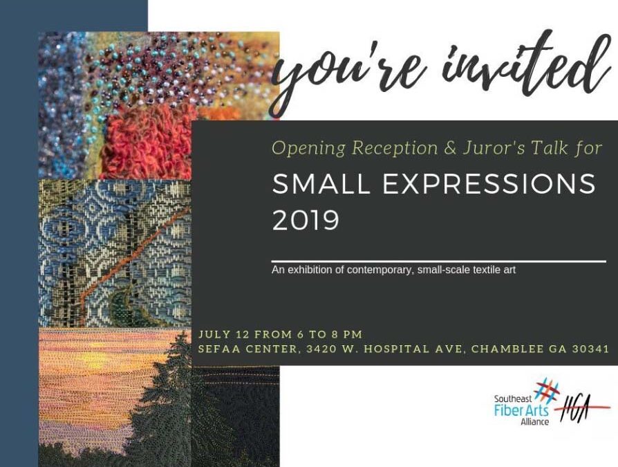 ARTISTS ACCEPTED INTO HGA SMALL EXPRESSIONS 2019